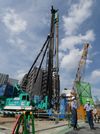 リニア中央新幹線・名古屋駅の建設現場が報道公開された＝名古屋市中村区名駅