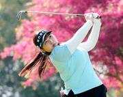 　第２日、通算９アンダーで首位の小林光希＝ＵＭＫＣＣ