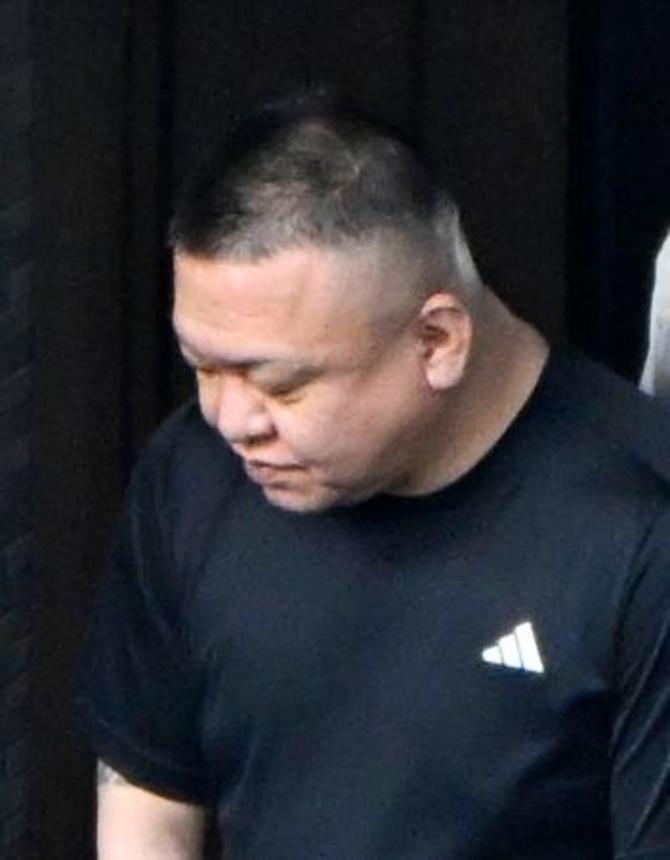 　逮捕された植村美洋容疑者＝２０日午前、神奈川県伊勢原市