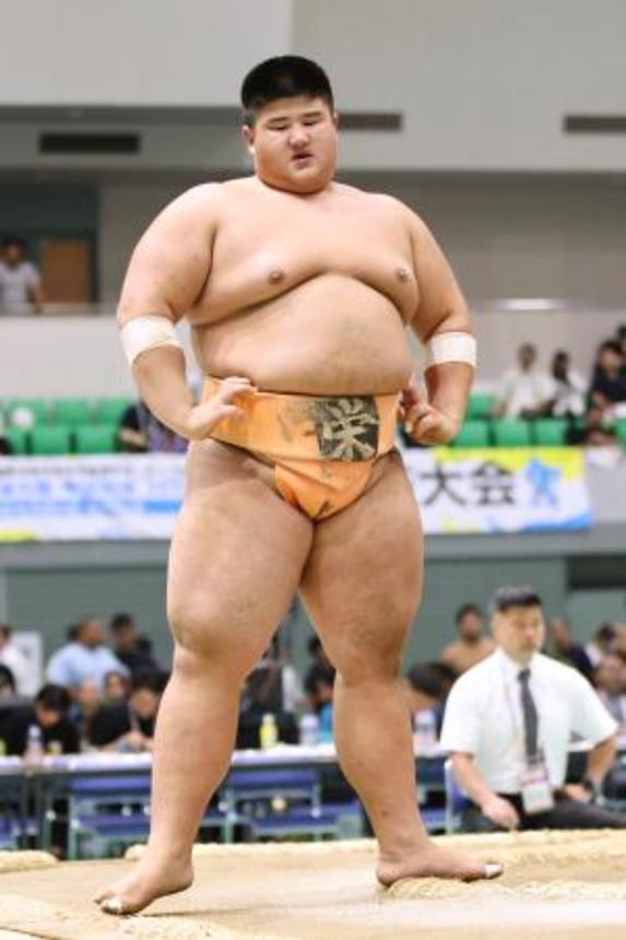 　相撲個人準々決勝で敗れた埼玉栄・田宮愛喜＝ヤマタスポーツパーク鳥取県民体育館