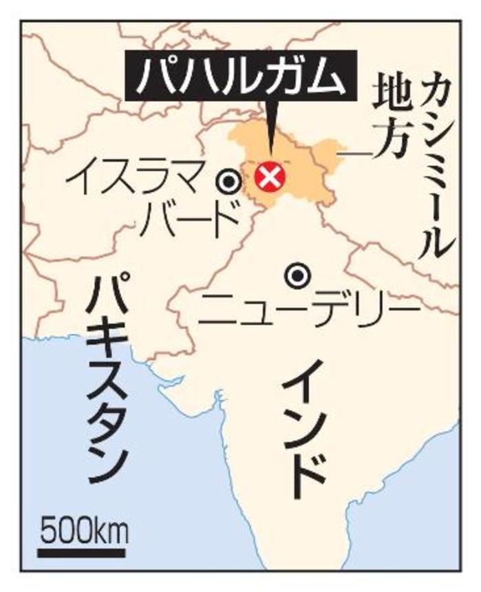 　カシミール地方・パハルガム、インド、パキスタン