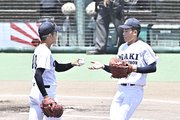 大垣日大×帝京大可児＝８回裏、大垣日大、再び山田が登板＝長良川