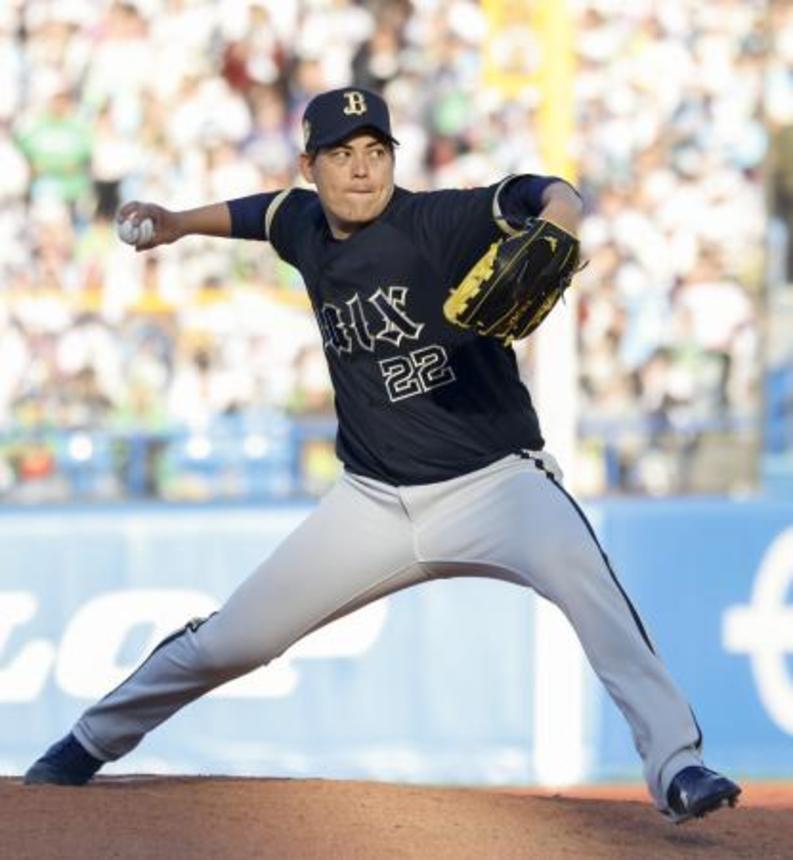 　６回無失点と好投したオリックス先発の九里＝神宮