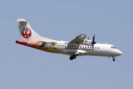 　日本エアコミューター（ＪＡＣ）の機体