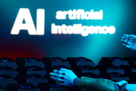 　人工知能（ＡＩ）のイメージ（ロイター＝共同）