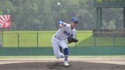 羽島北×長良＝力投する羽島北の先発渡辺＝プリニー