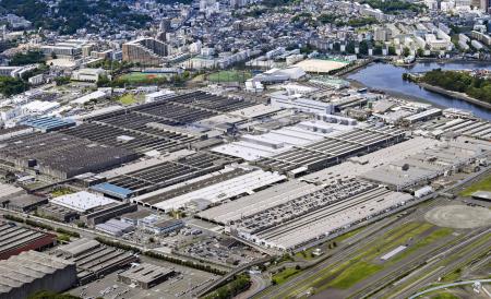 　日産自動車の追浜工場＝神奈川県横須賀市