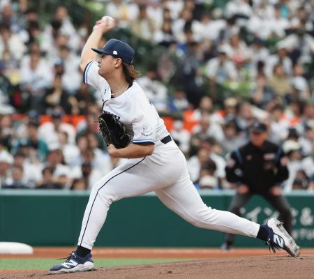 　楽天戦に先発した西武・高橋＝ベルーナドーム