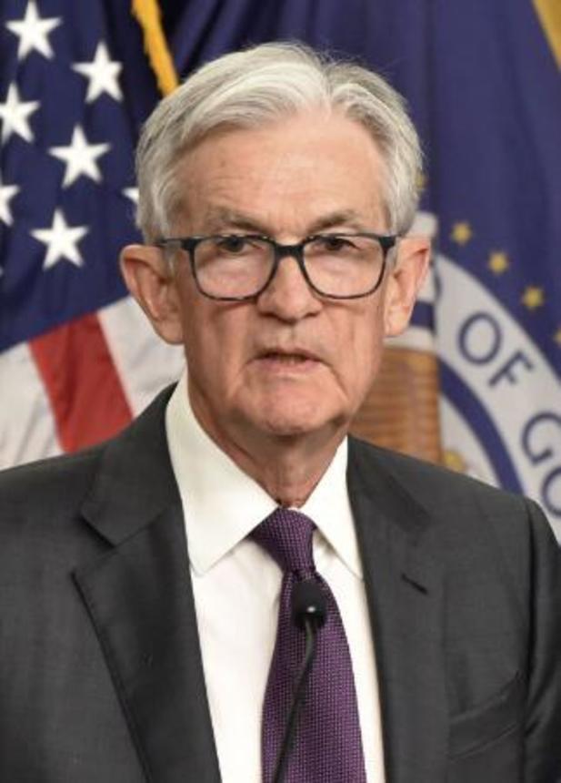 　米ＦＲＢのパウエル議長（ゲッティ＝共同）　