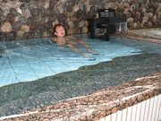 水都の井戸水をたっぷり使った水風呂