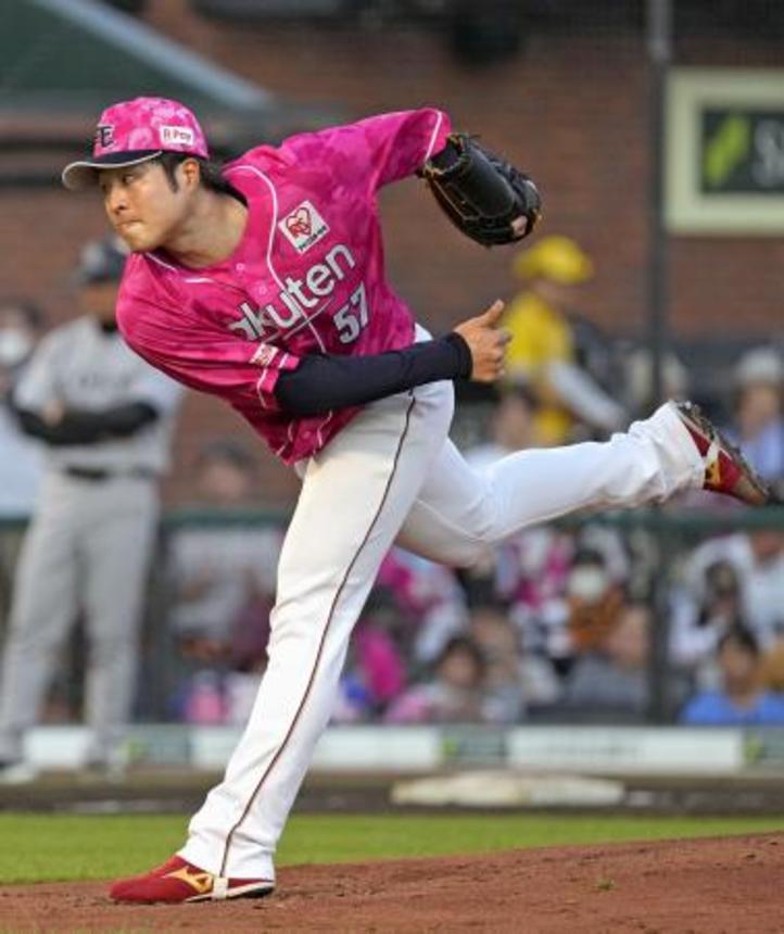 　巨人戦に先発した楽天・滝中＝楽天モバイルパーク