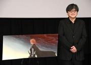 　細田守監督と「果てしなきスカーレット」のビジュアル