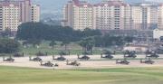 　韓国・平沢の米軍基地キャンプ・ハンフリー＝１８日（聯合＝共同）
