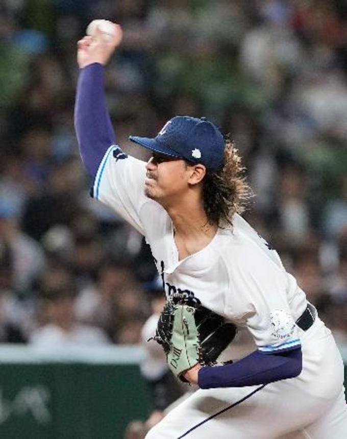 　ソフトバンク戦に先発した西武・高橋光＝ベルーナドーム