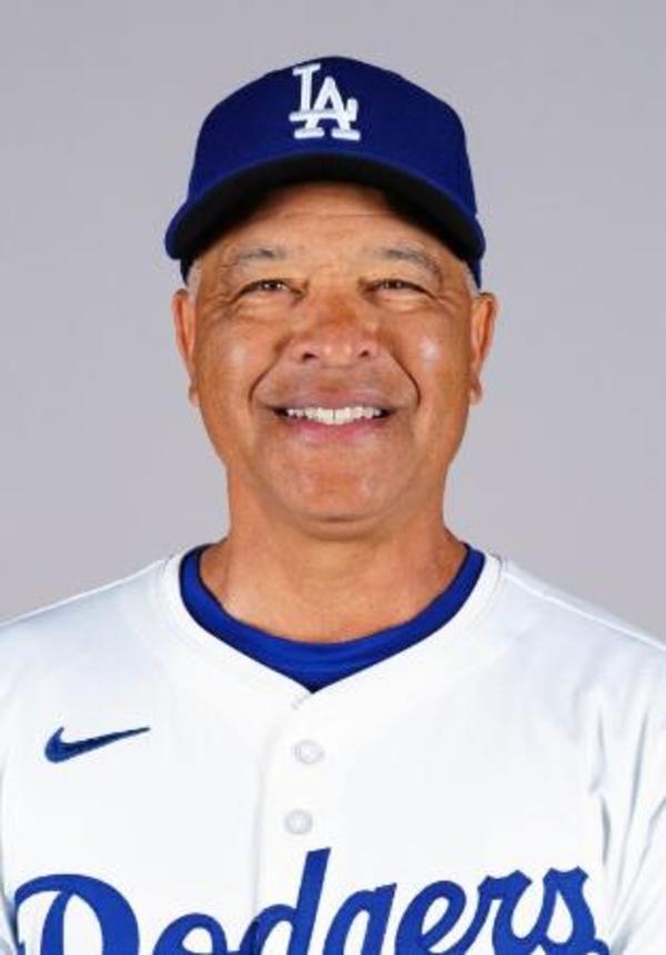 　ドジャースのデーブ・ロバーツ監督（ゲッティ＝共同）