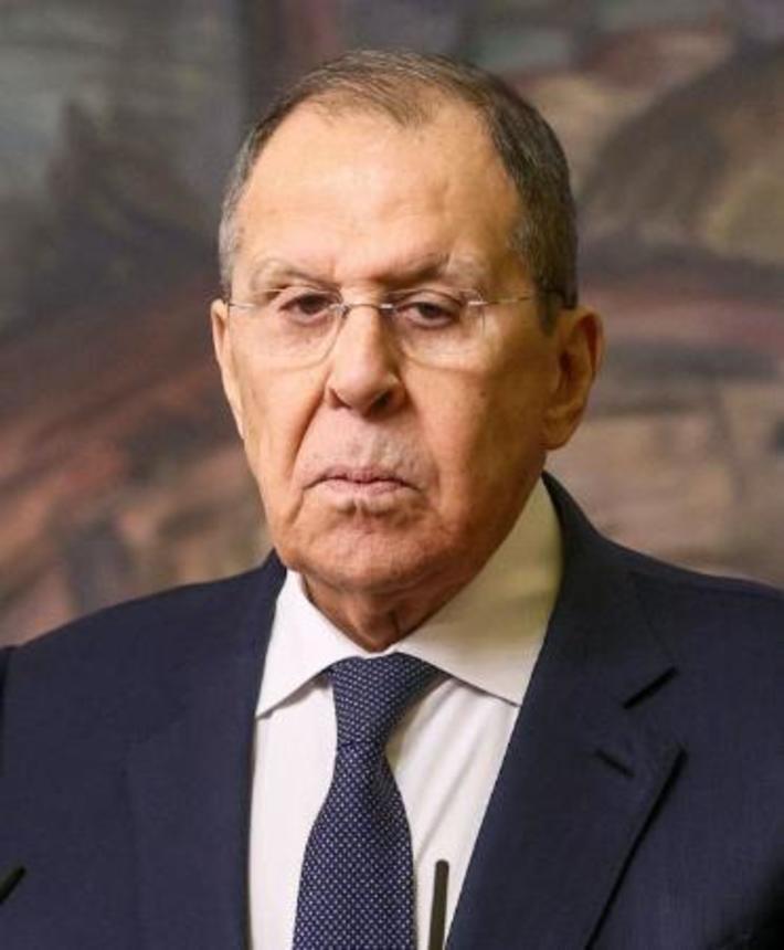 　ロシアのラブロフ外相（タス＝共同）