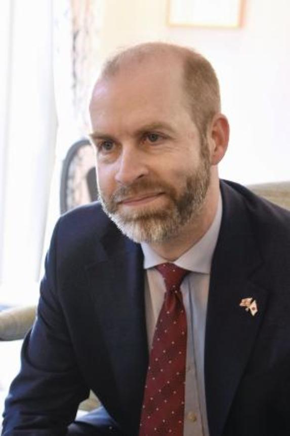 　英国のレイノルズ・ビジネス貿易相