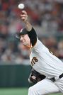 　広島戦に先発した巨人のグリフィン＝東京ドーム