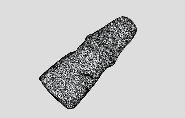 飛騨市がインターネットで公開した石棒の３Dデータ