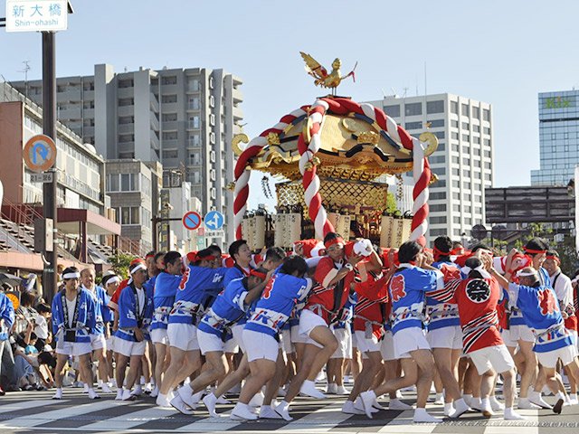 ２０１９年１０月に開催された十万石まつり