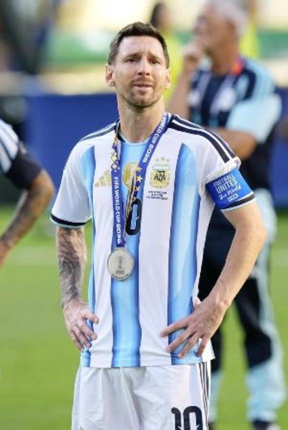 　アルゼンチンのメッシ＝７月、ニューヨーク