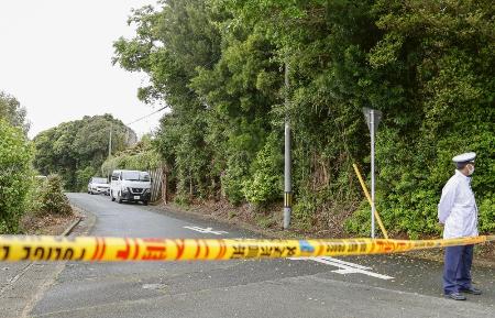 　愛知県田原市の現場付近＝１０日