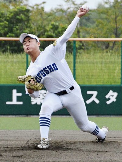 4回1失点の県岐阜商先発の内藤秀太