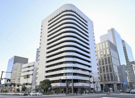 　東京都港区南青山の元ホンダ本社ビル（中央）
