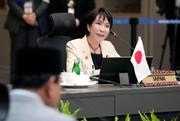 　日ＡＳＥＡＮ首脳会議で発言する高市首相＝２６日、マレーシア・クアラルンプール（共同）