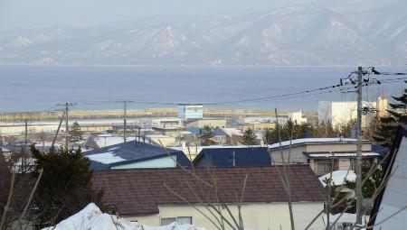 　北海道寿都町＝昨年２月