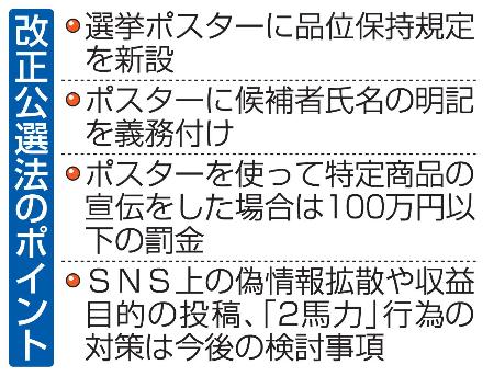 　改正公選法のポイント