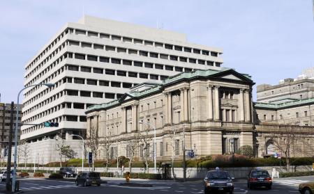 　日本銀行＝東京都中央区