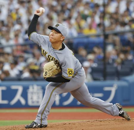 　ＤｅＮＡ戦に先発した阪神・村上＝横浜