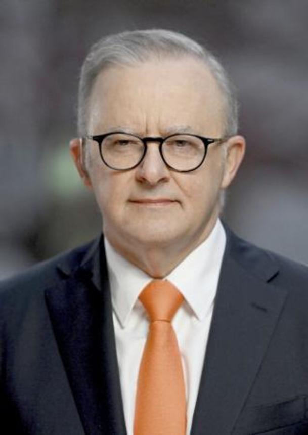 　オーストラリアのアルバニージー首相（ゲッティ＝共同）