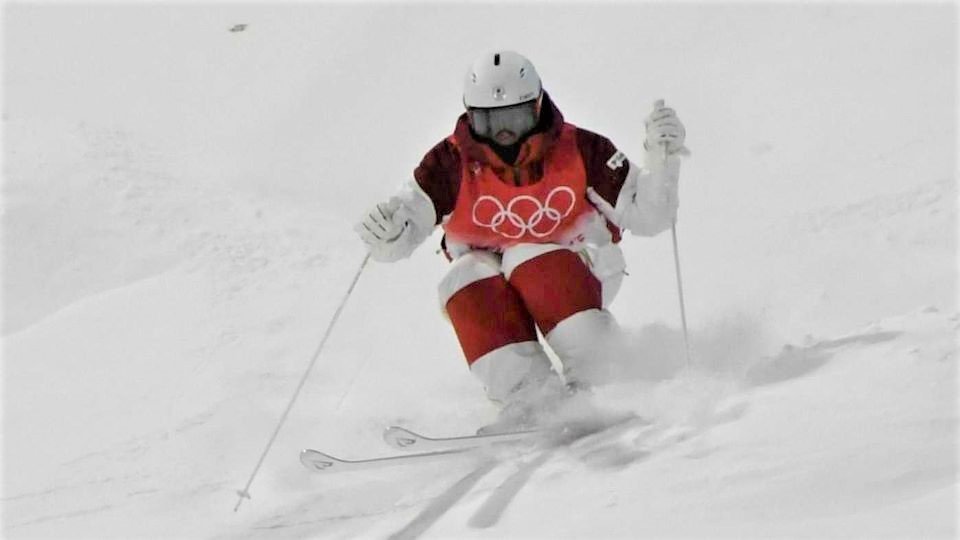 男子モーグルで銅メダルを獲得した堀島行真選手