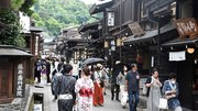路線価が前年から８・３％下落した高山市上三之町
