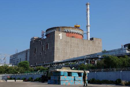 　ザポリージャ原発（ロイター＝共同）