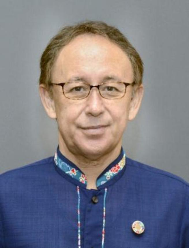 　沖縄県の玉城デニー知事