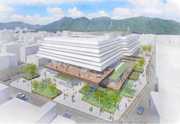 十六フィナンシャルグループが提案した岐阜市旧本庁舎跡地活用案のイメージ図