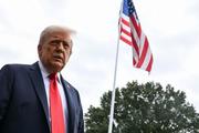 　トランプ米大統領＝７日、ワシントン（ロイター＝共同）