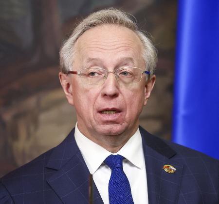 　ロシアのガルージン外務次官（タス＝共同）