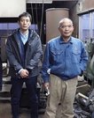 千代鶴貞秀の森田直樹さん（左）と小信の齊藤和芳さん