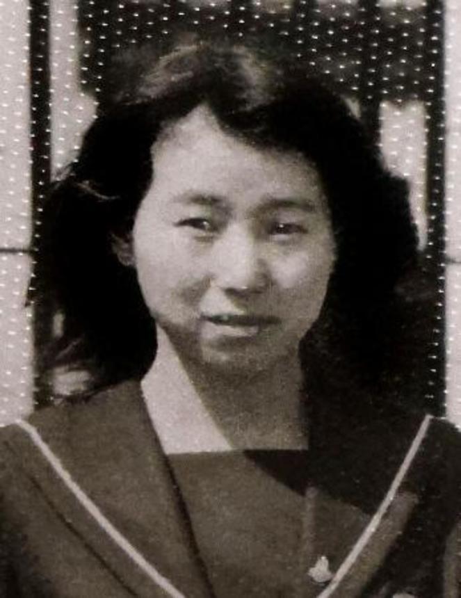 　安福久美子容疑者（高校の卒業アルバムから）