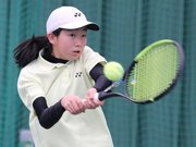 高い打点からの攻撃的なストロークが武器の池戸悠希子