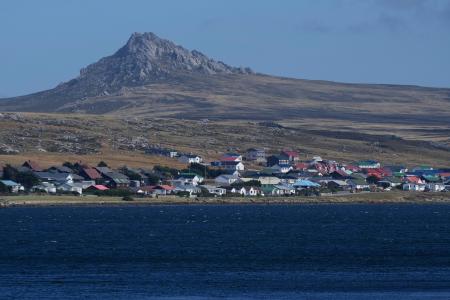 　英領フォークランド（スペイン語名マルビナス）諸島＝３月（ＡＰ＝共同）