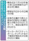 　２０２８年ロサンゼルス五輪　競技日程の主なポイント