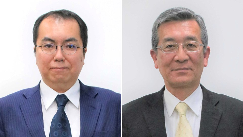 宮嶋健太郎氏、藤井弘之氏（左から届け出順）
