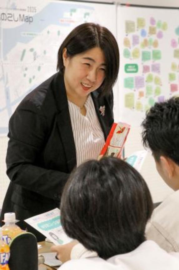 　太成学院大の日吉和子教授＝２０２５年１２月、大阪市港区