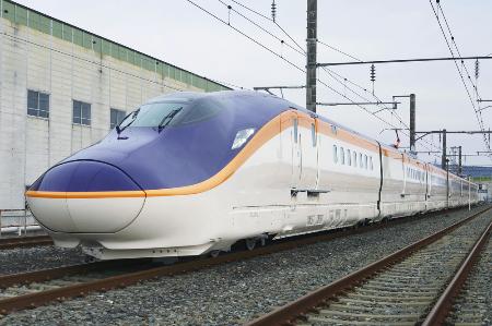 　東北・山形新幹線の新型車両「Ｅ８系」