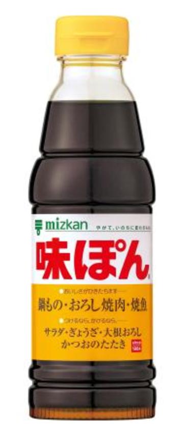 　値上げするミツカンの「味ぽん」（３６０ミリリットル）